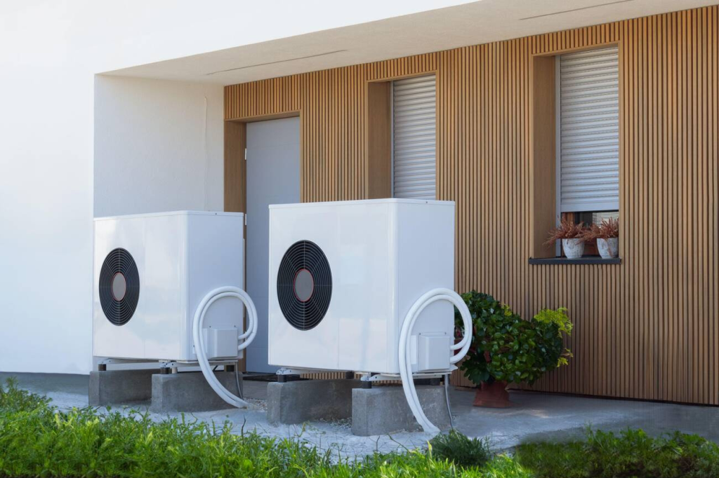 hệ thống heat pump cho khách sạn mini