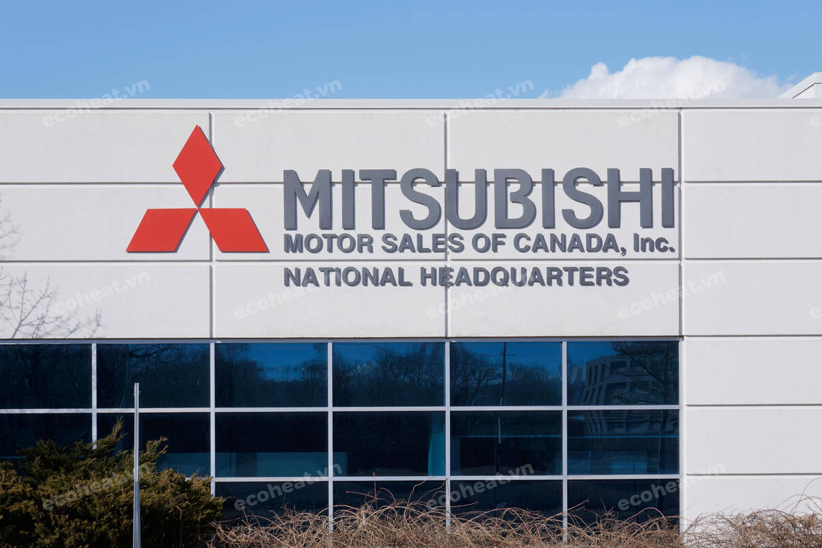 nhà máy Bơm Nhiệt Mitsubishi