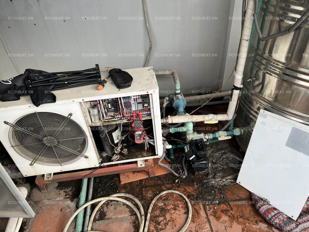 Dự Án Thay Thế Bơm Tuần Hoàn Máy Heat Pump Tại Phố Nguyễn Khang, Cầu Giấy, Hà Nội