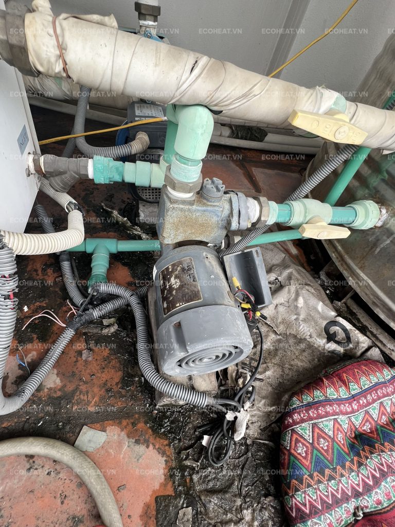 Dự Án Thay Thế Bơm Tuần Hoàn Máy Heat Pump Tại Phố Nguyễn Khang, Cầu Giấy, Hà Nội