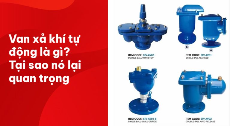 Van xả khí tự động là gì? Tại sao nó lại quan trọng