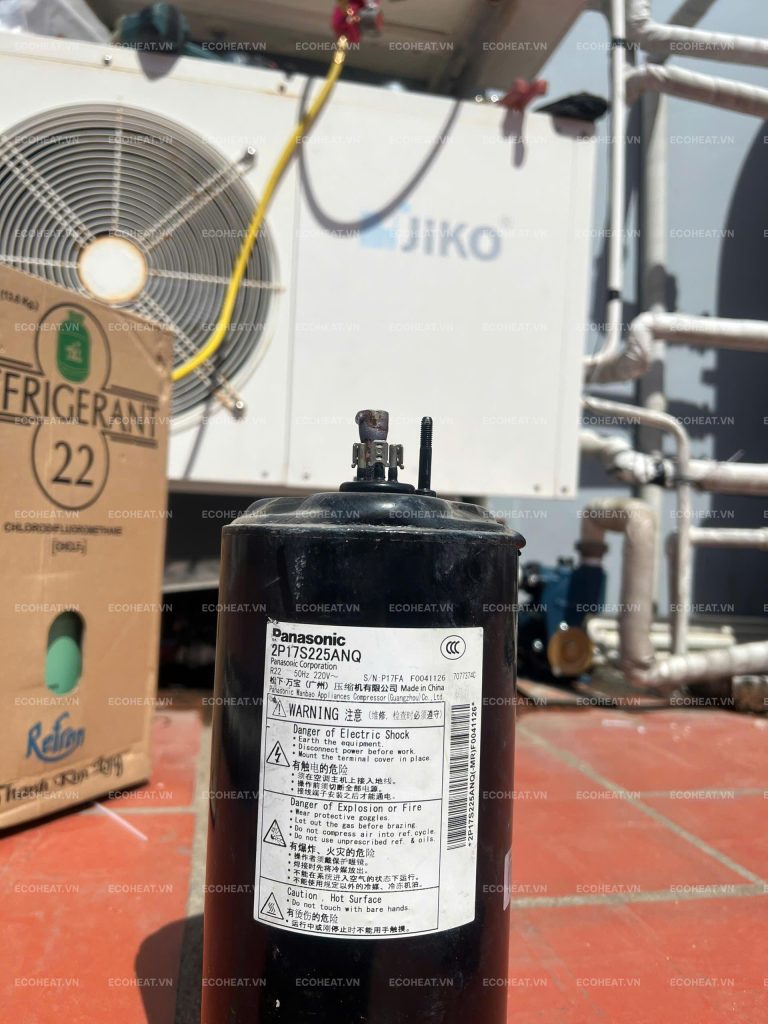 Sửa Chữa Heat Pump Jiko Bị Chết Máy Nén