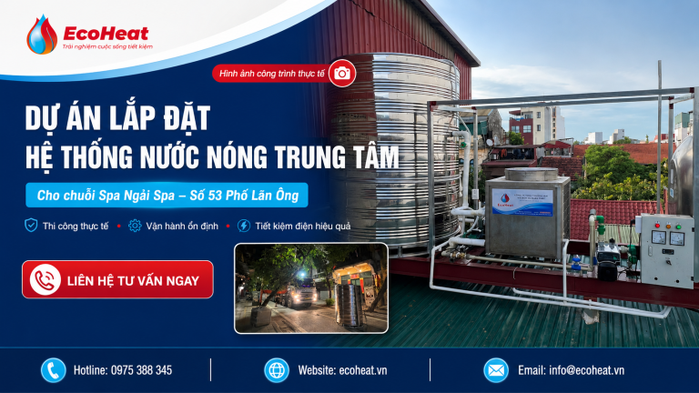 Nước nóng trung tâm cho Ngải Spa phố Lãn Ông